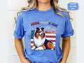 Rough Collie 4th of July Tshirt Funny 4th of July Collie Gift Collie Mom Collie Mama Collie mom Gift Collie owner shirt Its a Rough life Graphic Tee – Premium Graphic · High-Quality Print