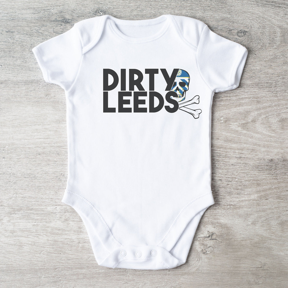 Dirty Leeds Baby Grow ALAW MOT T Shirt Skull Football Graphic Tee – Aesthetic Look · Top Pick For Any Outfit