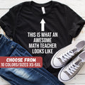 Funny Math Shirt Math Teacher Shirt Math Teacher Gift Math Appreciation Mathematics Shirt Math Instructor Shirt Cute Math Gift Graphic Tee – Bold Style · Great Gift For Fans