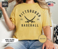 Pittsburgh Baseball Shirt Pirate Baseball Gameday Shirt Retro Pittsburgh Sports Fan Apparel Trendy Pirate Baseball Fan Gift Idea Graphic Tee – Everyday Comfort · Must-Have Style