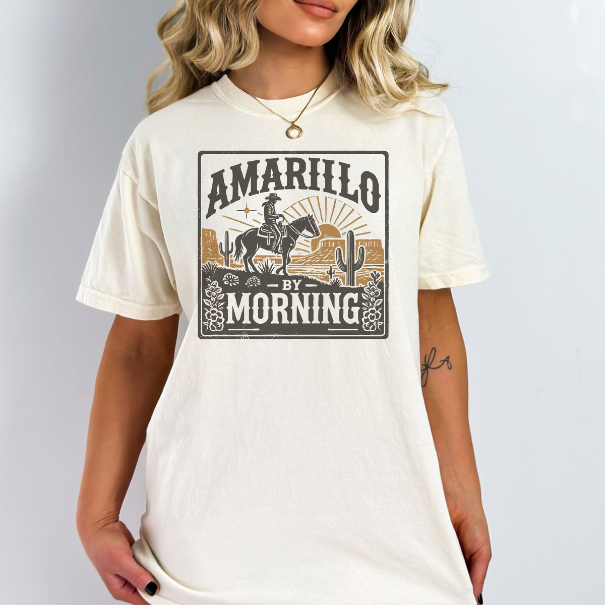 Amarillo By Morning Shirt Amarillo Shirt Country Shirt Texas Shirt Country Music Shirt Western Shirt Country Music T shirt Cowboy Tee Graphic Tee – Everyday Comfort · Trending Graphic Apparel