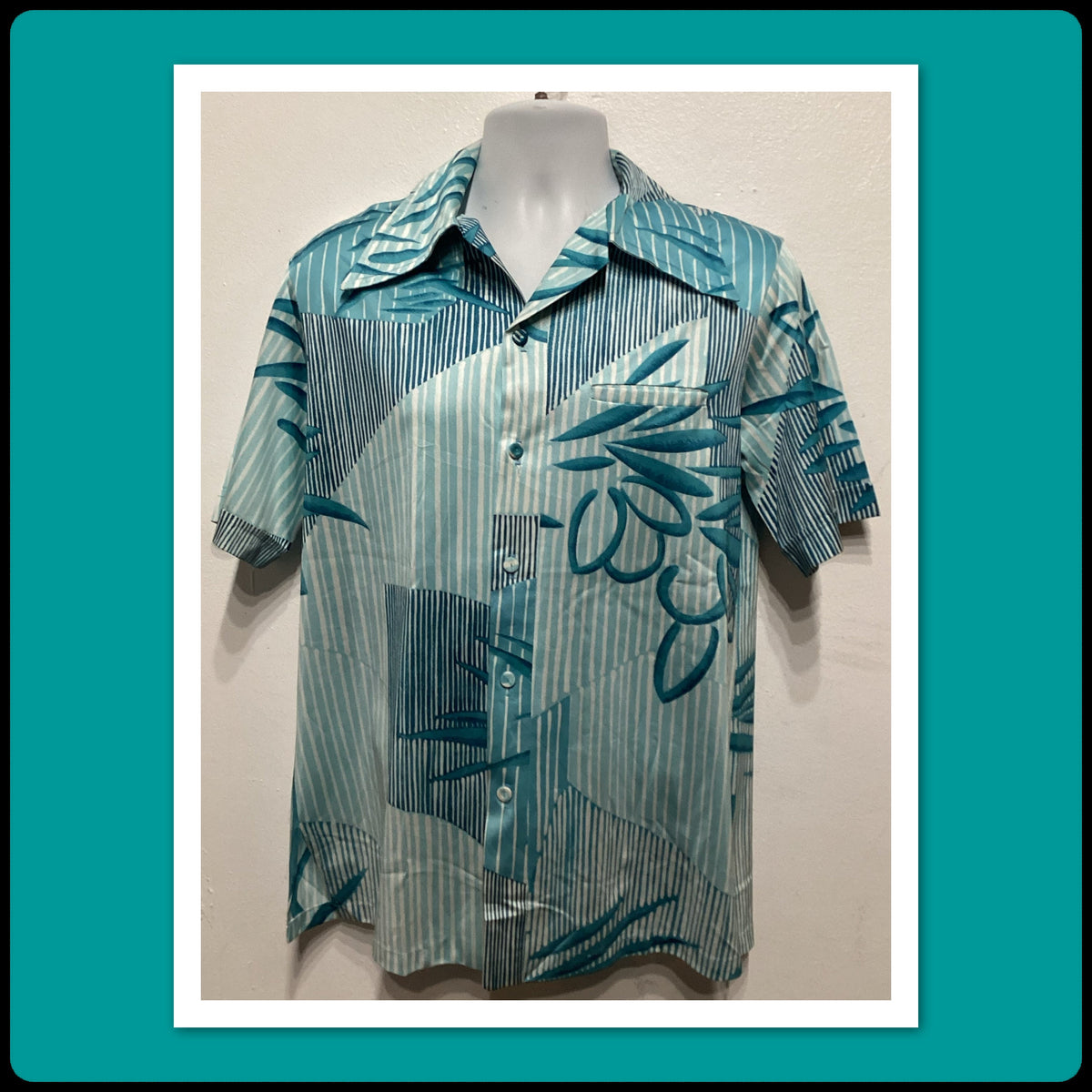 HS175 Vintage 1960s70s nylon Hawaiian Tiki shirt by Liberty House Graphic Tee – Cozy Vibes · Great Gift For Fans