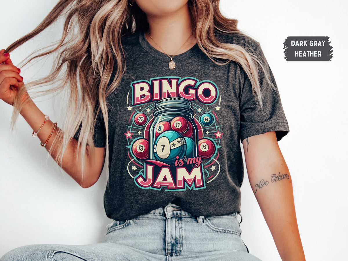Bingo Shirt Bingo Game TShirt Bingo Lover Funny Bingo Player T Shirt Bingo Squad Vintage Shirt Gift for Bingo Game Lovers Love Bingo Graphic Tee – Bold Style · Top Pick For Any Outfit