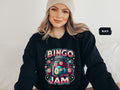 Bingo is my Jam Sweatshirt Bingo Sweatshirt Bingo Lover Funny Bingo Player shirt Bingo Game Vintage Shirt Gift for Bingo Lover Retro Bingo Sweatshirt – Cozy Vibes · Perfect For Daily Wear