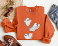 Cute Ghost Sweatshirt Funny Spooky Sweatshirt Womens Ghost Sweatshirt Spooky Season Halloween Party Shirt Fall Ghost Shirt Sweatshirt – Aesthetic Look · Top Pick For Any Outfit