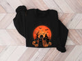 Cute Black Cat Halloween Sweatshirt Womens Halloween Shirt Halloween Party Shirt Fall Sweatshirt Halloween Gift Halloween Costume Sweatshirt – Soft Feel · Great Gift For Fans