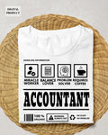 Accountant svg Accountant Nutritional Facts svg Accountant svg file Accountant gift svg accountant definition PNG SVG Cricut Graphic Tee – Feel-Good Design · Great Gift For Fans