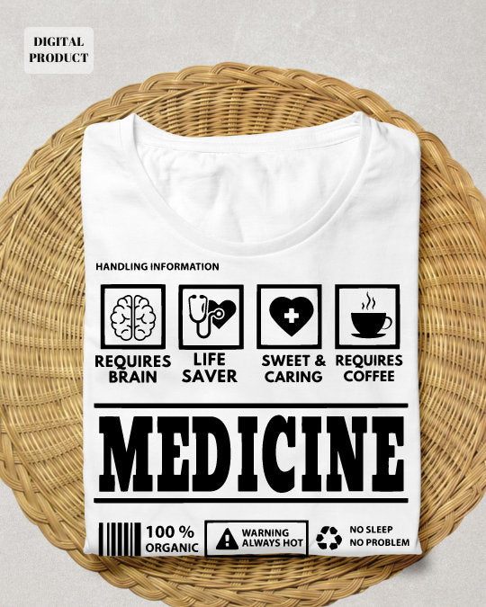 Medicine svg Doctor Nutritional Facts svg doctor svg file future doctor svg Doctor definition doctor shirt svg PNG SVG Cricut Graphic Tee – Cozy Vibes · Trending Graphic Apparel