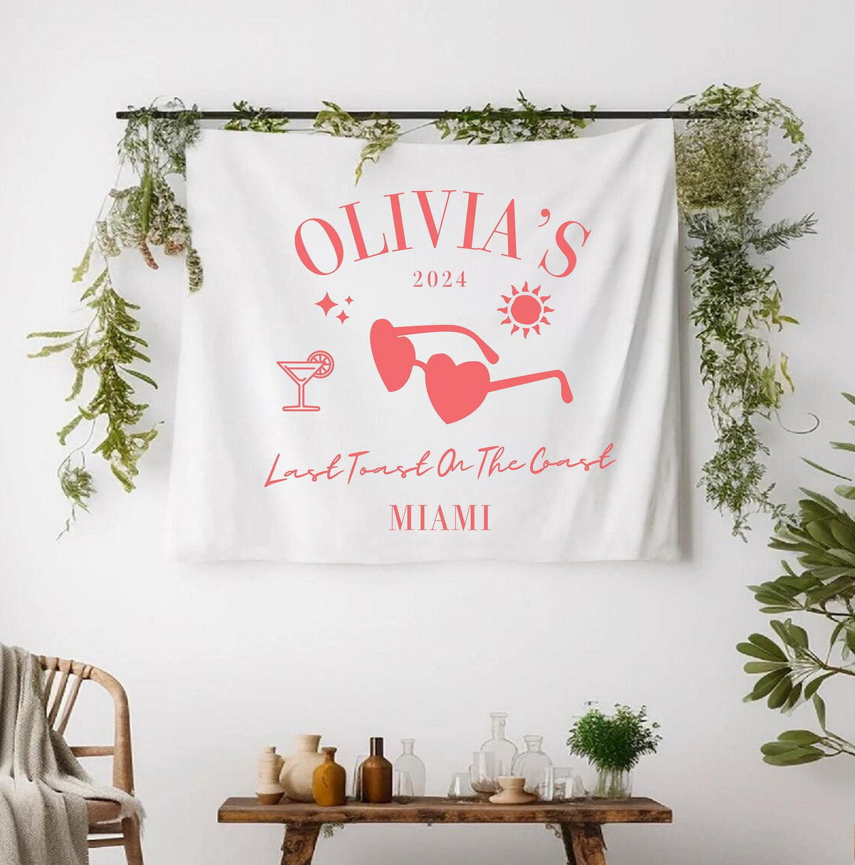 Last Toast On The Coast Bachelorette Banner Tapestry Coastal Bach Banner Custom Bridal Party Welcome Sign Decor Bach Weekend Backdrop Graphic Tee – Feel-Good Design · Perfect For Daily Wear