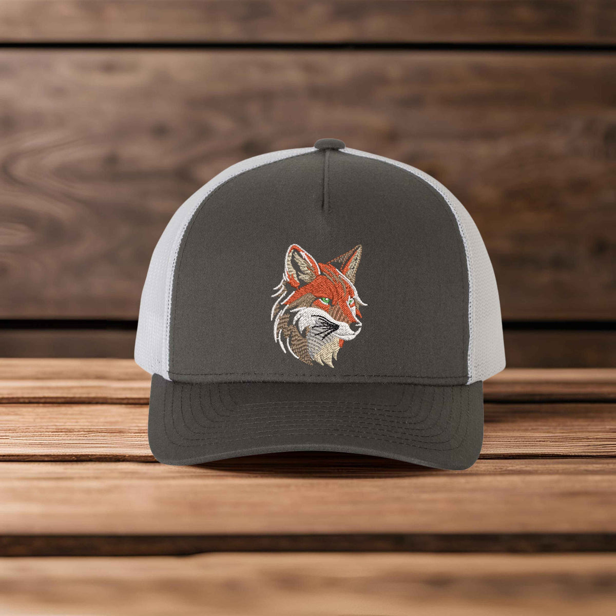 Embroidered Wolf Hats Embroidered Dog Hat Wolf Trucker Hat Cute Wolf Cap Animal Lover Hat Gift For Animal Lover Wildlife Hat Graphic Tee – Aesthetic Look · Must-Have Style