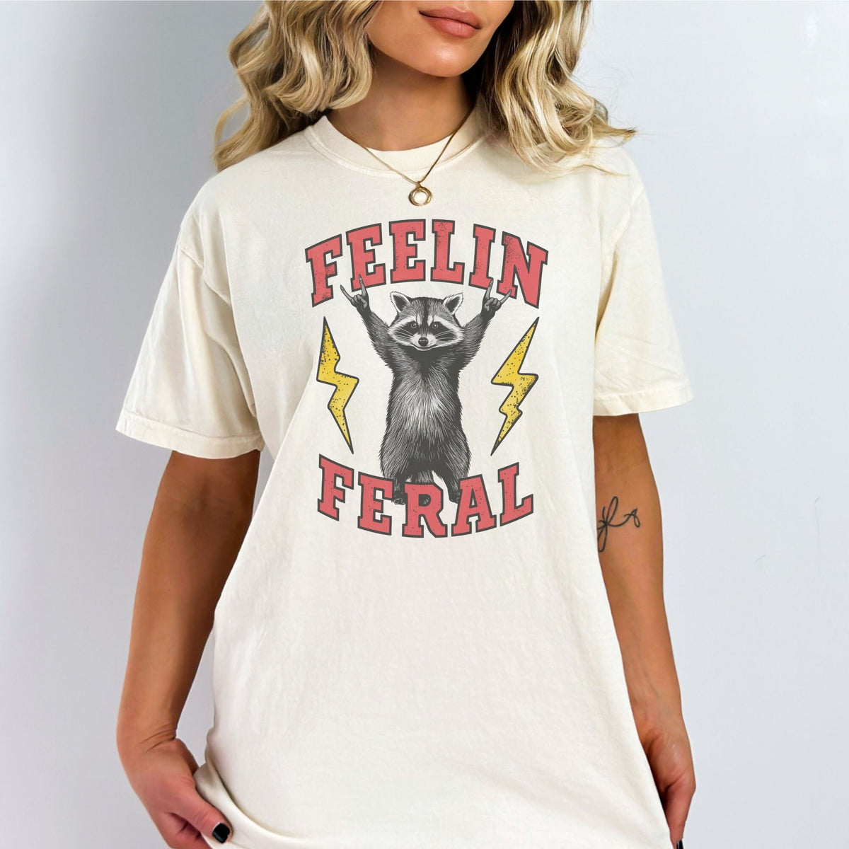 Feeling Feral Shirt Retro Mom Clothes Mom39s Birthday TShirt New Mom Pregnancy Outfit New Mom Gift Graphic Tee – Soft Feel · Great Gift For Fans