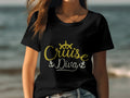 Cruise Diva Shirt Womens Ladyfit Cruise TShirt Perfect Cruise Holiday Attire Fun Cruise Vacation Shirt Nautical Anchor Design Graphic Tee – Bold Style · Top Pick For Any Outfit