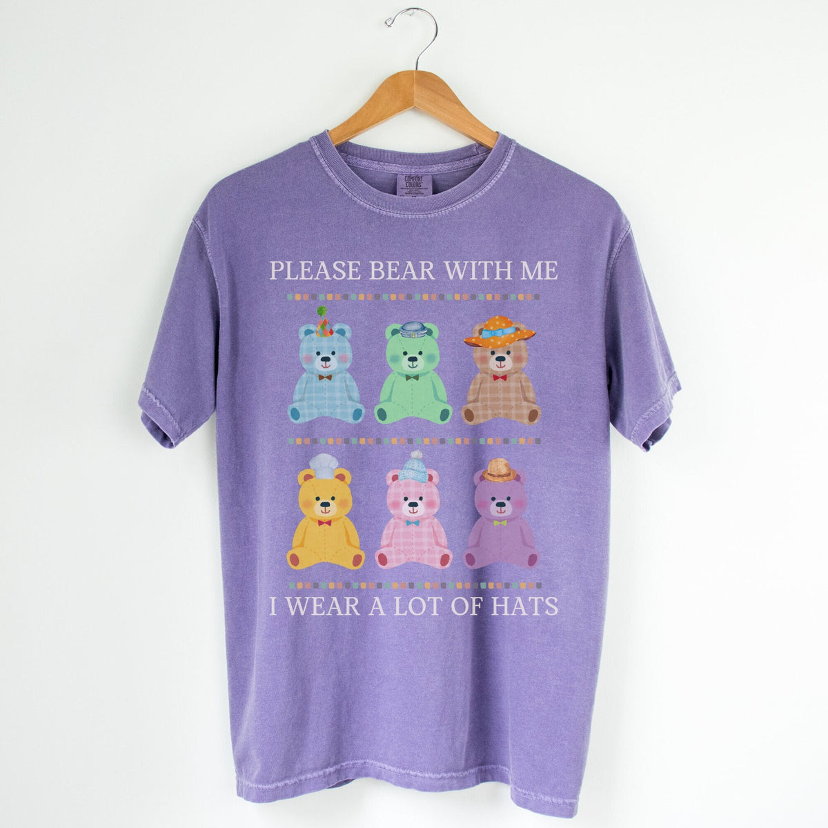 Funny Saying Shirt with Cute Pastel Bears Wearing Hats Weirdcore Dreamcore Pastel Goth TShirt 90s Aesthetic Tee for New Mama Working Mom Graphic Tee – Feel-Good Design · Top Pick For Any Outfit