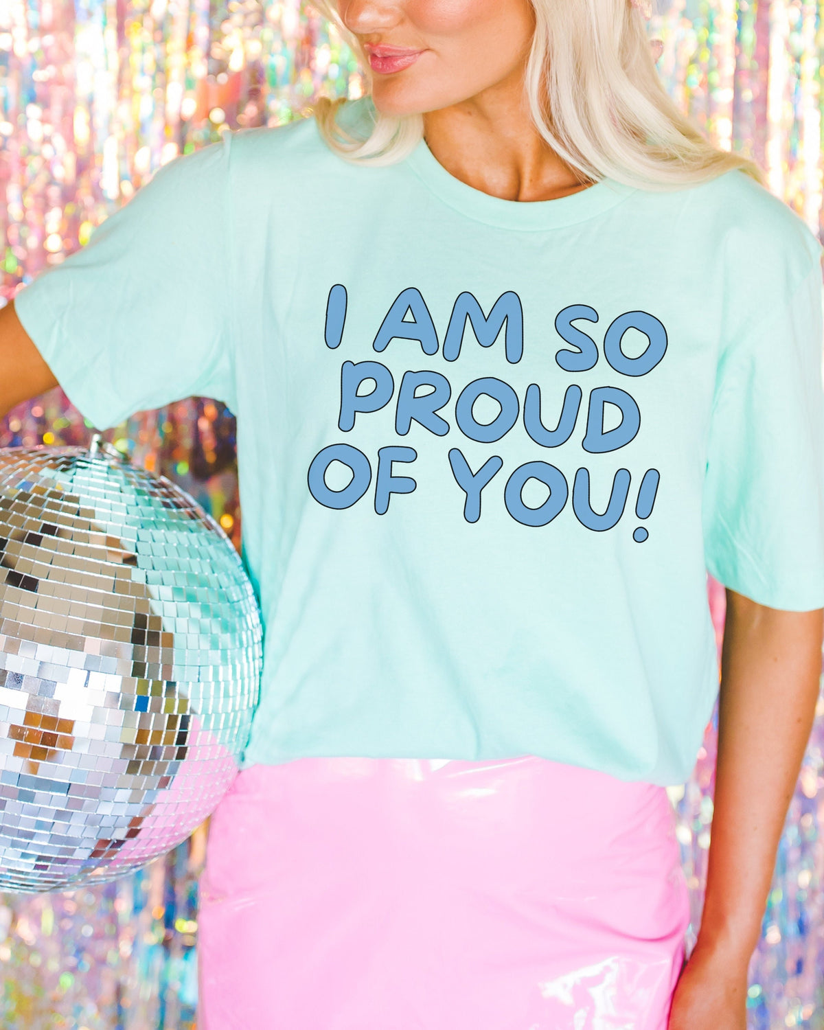 Cute Elementary School Teacher or Speech Therapist TShirt with Positive Affirmation for Students I Am So Proud of You Y2K Aesthetic Shirt Graphic Tee – Easygoing Wear · Must-Have Style