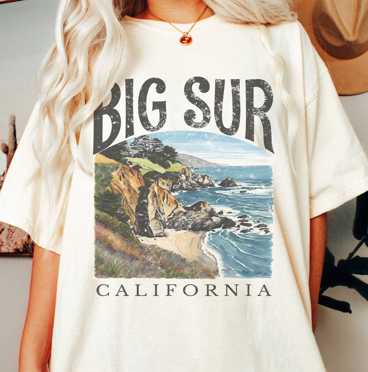 Big Sur California Tshirt Beach Gift Tee Graphic Tee – Premium Graphic · High-Quality Print
