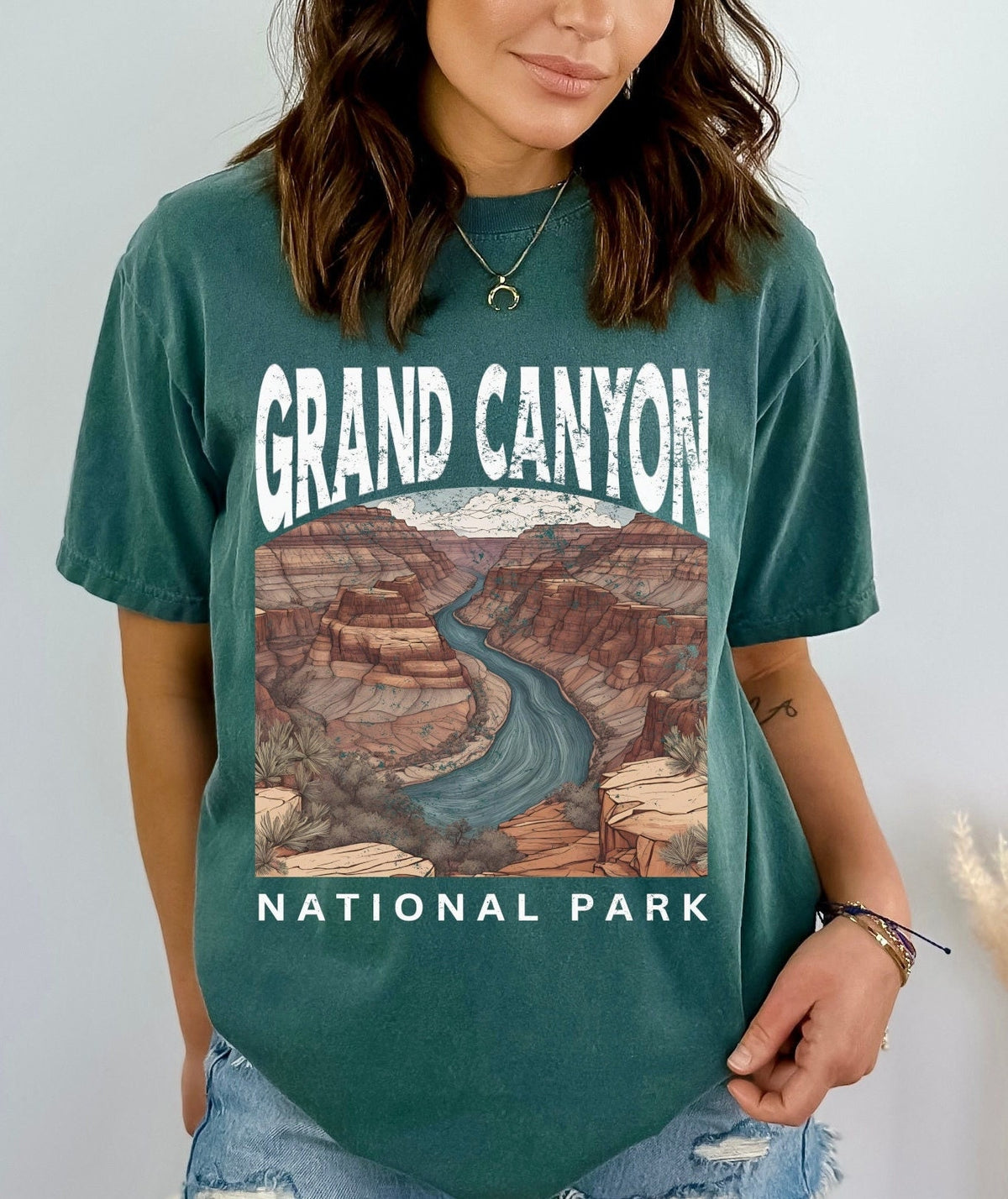 Grand Canyon National Park Tshirt Retro Arizona Gift Tee Graphic Tee – Soft Feel · Perfect For Daily Wear