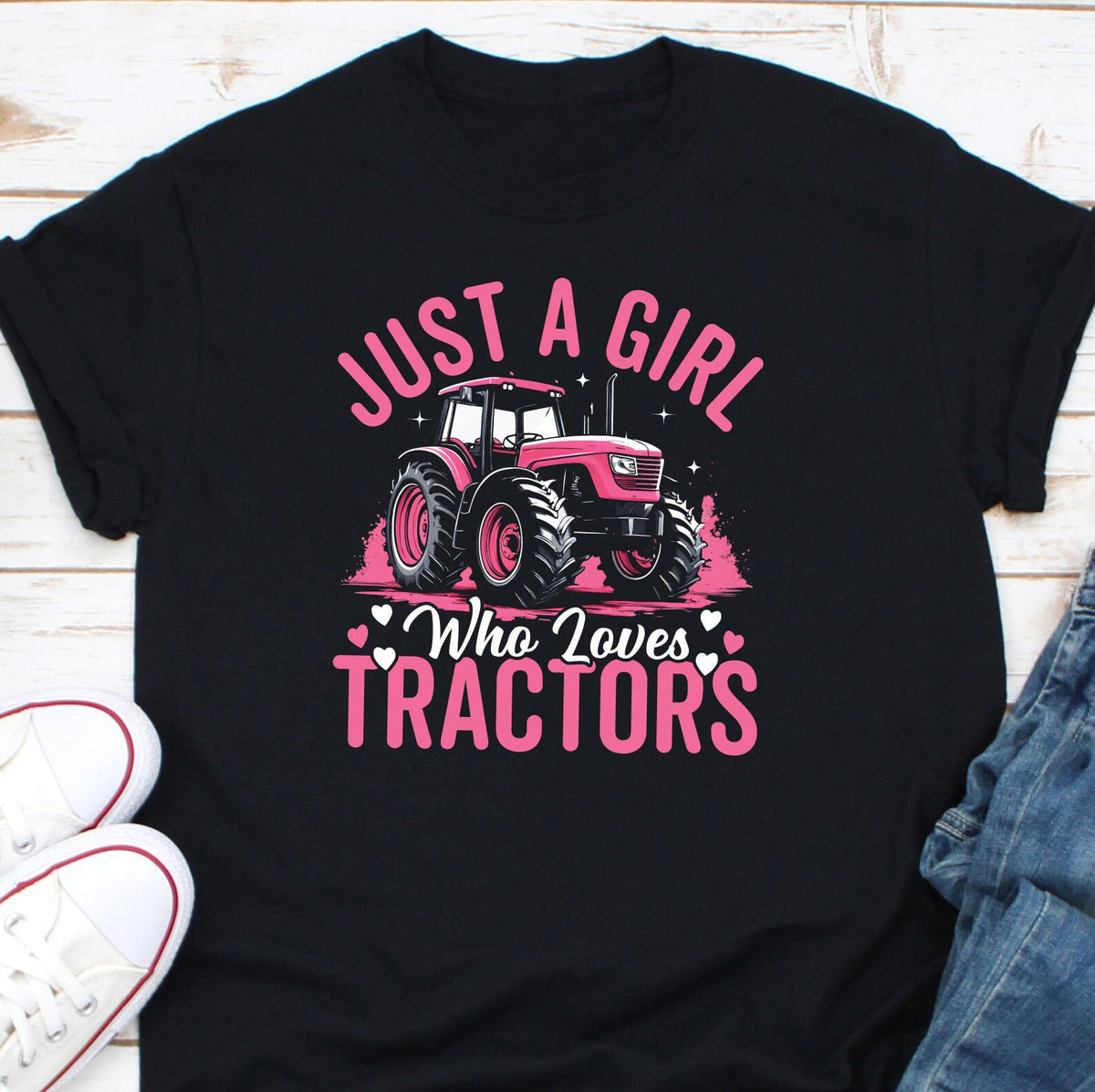 Just A Girl Who Loves Tractors Shirt Farm Girl Shirt Tractor Lover Shirt Farm Lover Shirt Farm Tractor Shirt Girls Tractor Shirt Graphic Tee – Premium Graphic · Trending Graphic Apparel