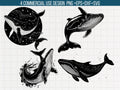 Whale Svg Magic whale svg Mystical whale svg Boho whale svg whale clipart Clip Art Cricut SVG Bundle Graphic Tee – Easygoing Wear · Must-Have Style