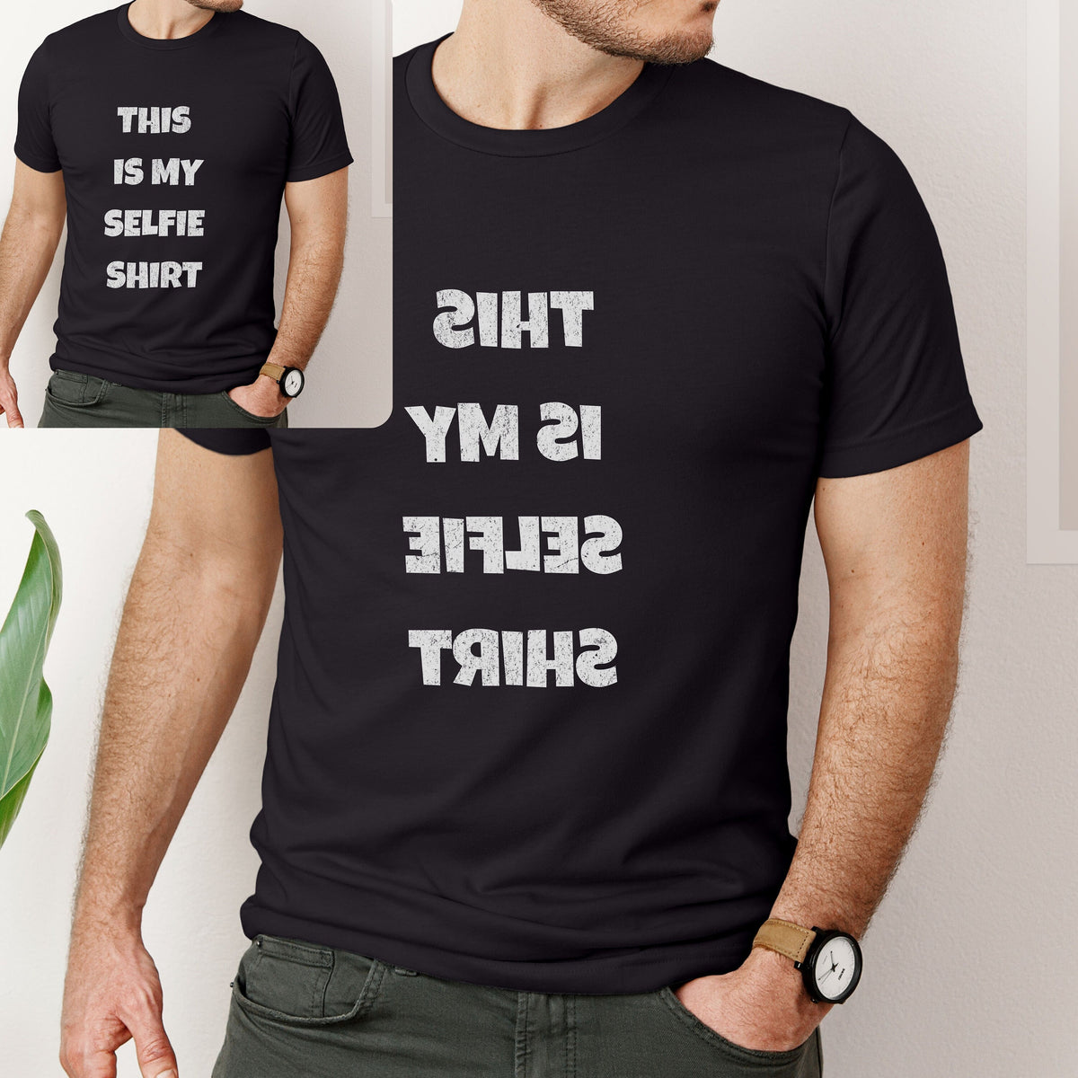 This is my Selfie Shirt Unhinged Shirt Funny sarcastic t shirt Gift for dad Funny gift for him Gift for girlfriend Photographer gift Graphic Tee – Aesthetic Look · Perfect For Daily Wear