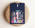 Hello First Grade Shirt Back To School Shirt Hello First Grade Rainbow Shirt First Grade Shirt First Grade Teacher Shirt1st Grade Shirt Graphic Tee – Premium Graphic · Trending Graphic Apparel