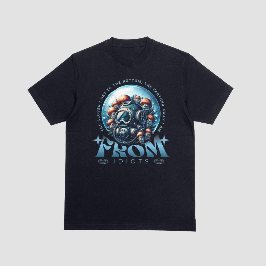 Deep Diver Shirt Funny Diver Gift Scuba Diver Tee The Closer I Get To The Bottom Unisex Tee Graphic Tee – Aesthetic Look · Great Gift For Fans
