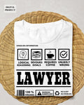 Lawyer definition svg Law profession svg for cricut profession quote handling information svg nutrition facts svg lawyer quote SVG Graphic Tee – Aesthetic Look · Top Pick For Any Outfit