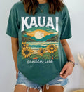 Retro Kauai Beach Tshirt Gift Tee Hawaii Garden Isle Graphic Tee – Bold Style · Trending Graphic Apparel