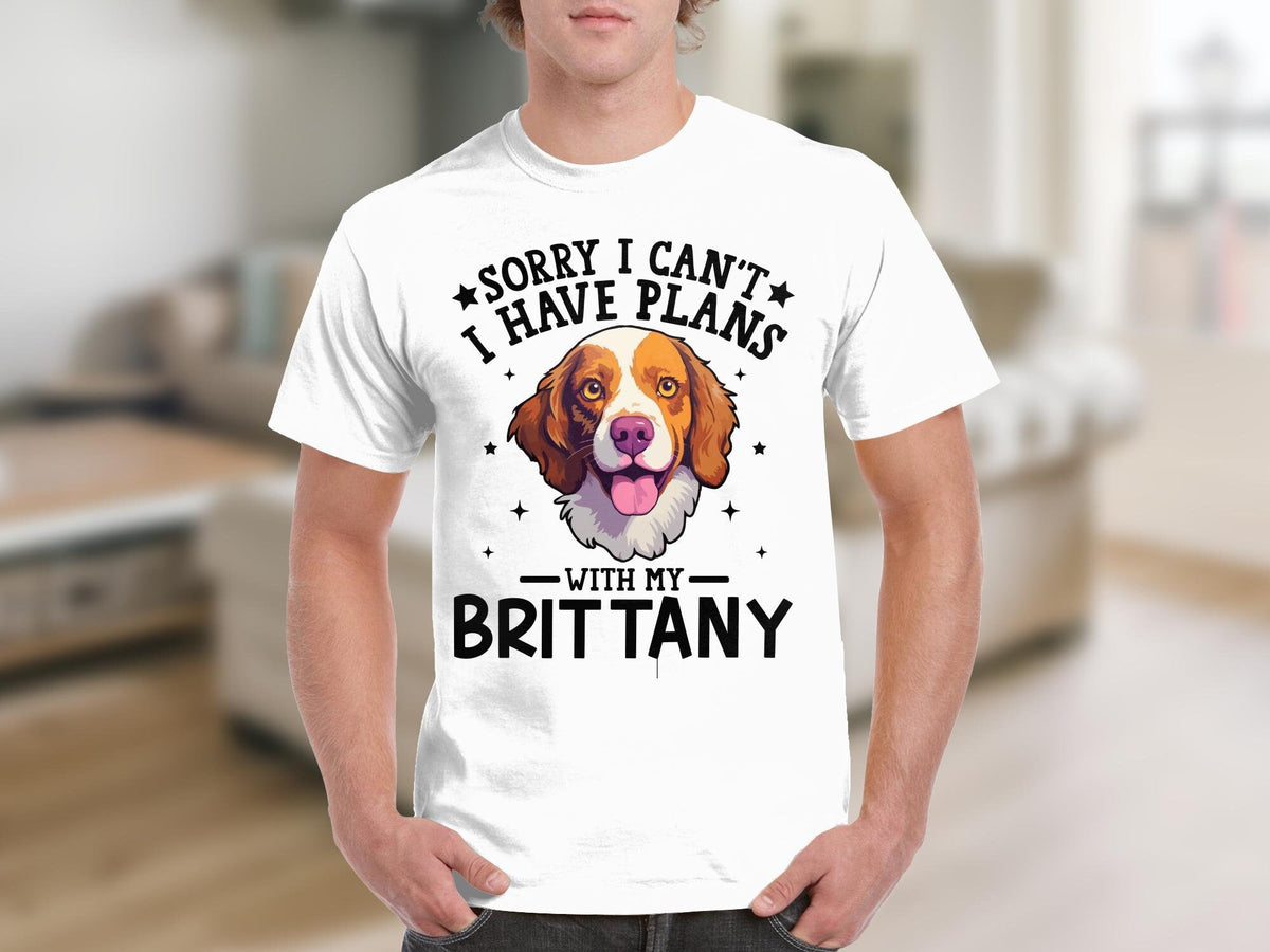 Dog T Shirt Sorry I Can39t I Have Plans With My Brittany T Shirt Dog Lovers Shirt Dog Gifts Birthday Gifts Animal Lovers Tee Graphic Tee – Aesthetic Look · Trending Graphic Apparel