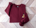 Embroidered Halloween Dog Sweatshirt Embroidered Halloween Shirt Halloween Dog Sweatshirt Cute Halloween Shirt Halloween Sweatshirt Sweatshirt – Everyday Comfort · High-Quality Print