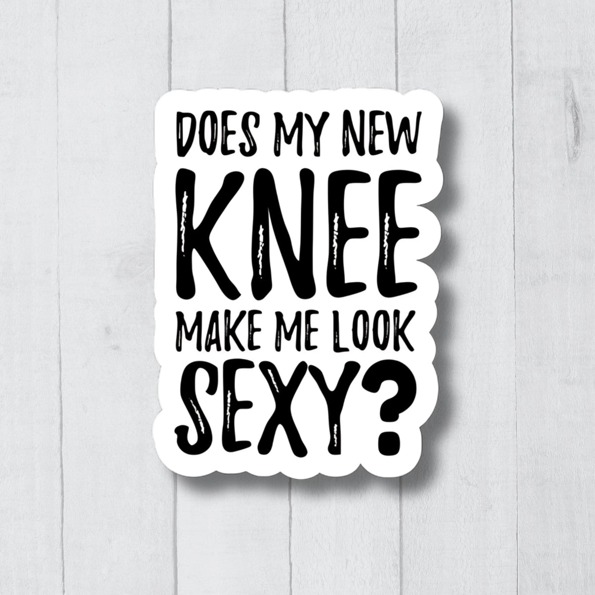 Knee Surgery Sticker Orthopedic Decal Medical Sticker Knee Replacement Gift Knee Surgery Decal Knee Injury Sticker Knee Vinyl Sticker Graphic Tee – Aesthetic Look · Perfect For Daily Wear