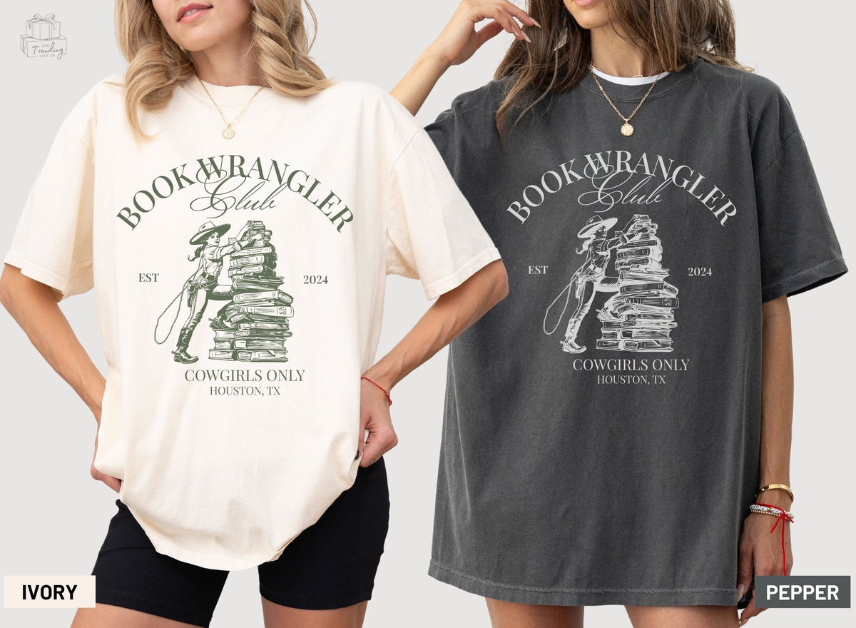 Custom Book Club Cowgirl Shirt Bookish Cowboy Comfort Colors Romance Reader Western Book Lover Country Girl Bookworm TeeBook Addict Gift Graphic Tee – Cozy Vibes · Great Gift For Fans