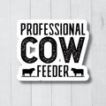 Funny Farmers Sticker Farming Stickers Tractor Stickers Farmer Water Bottle Sticker Farmer Car Window Stickers Agriculture Sticker Graphic Tee – Feel-Good Design · Great Gift For Fans