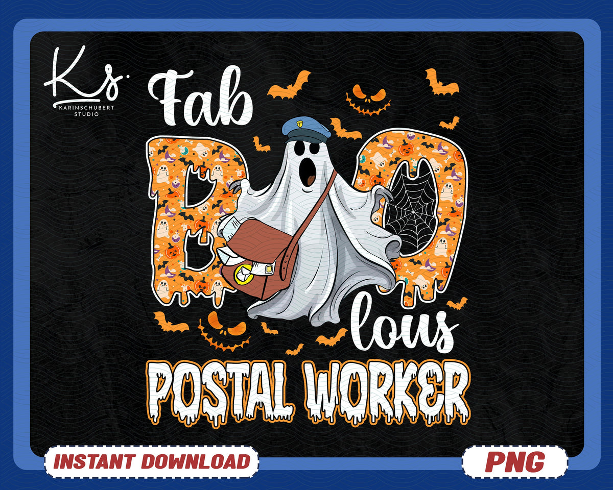 Fab Boo Lous Postal Worker Png Postal Boo Lous Png Post Office Crew Png Office Boo Crew Png Ghost Postal Worker Png Mail Worker Png Graphic Tee – Bold Style · Trending Graphic Apparel