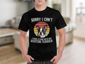 Dog T Shirt Sorry I Can39t I Have Plans With My Boston Terrier Dog Lovers TShirt Animal Lovers Gift Funny Dog Shirt Cute Dog Design Tee Graphic Tee – Soft Feel · High-Quality Print