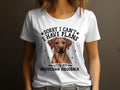 Dog T Shirt Sorry I Can39t I Have Plans with My Rhodesian Ridgeback Womens Ladyfit Dog T Shirt for Dog Lovers Fun Dog Quote Shirt Graphic Tee – Soft Feel · High-Quality Print