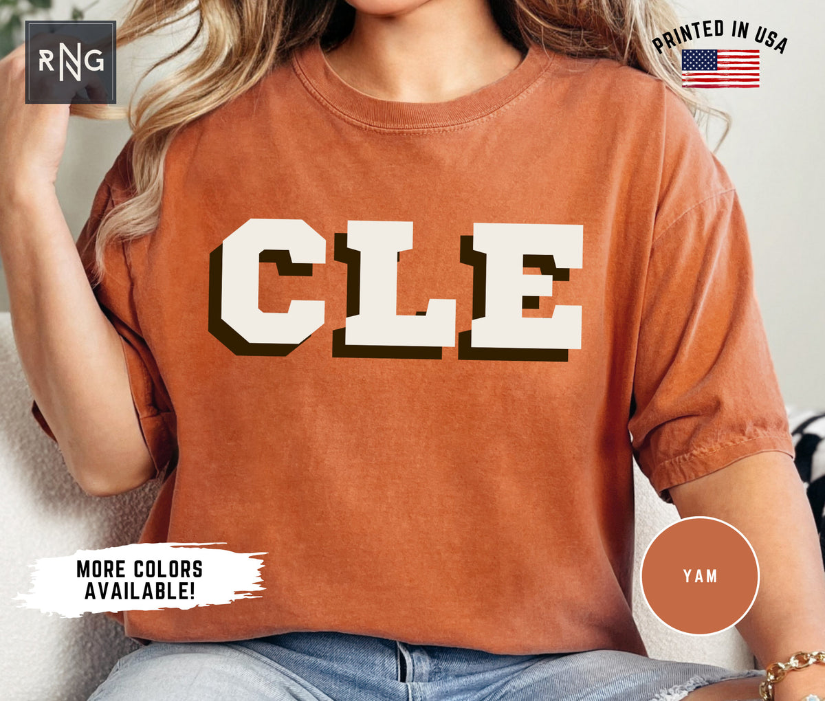 Cleveland Football Shirt Browns Football Shirt Cleveland Sports Apparel Vintage Cleveland Football Tshirt Retro Browns Football Gift Graphic Tee – Everyday Comfort · High-Quality Print