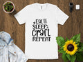Eat Sleep Craft Repeat T Shirt Crafting Gift Shirt Funny Craft Shirt Crafter Gift Tee Cute Craft T Shirt Craft Lover Gift Graphic Tee – Premium Graphic · High-Quality Print