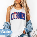 Cubbies Tank Unisex Garment Dyed Tank Top Chicago Cubs USA Blue Game Day Outfit 4th of July Oversized Tank Tank Top – Warm & Stylish · Top Pick For Any Outfit