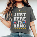 Just Here To Bang Shirt Retro July 4th Shirt July 4th Tee Independence Day Shirt 4th of July Party TShirt Trendy Usa Celebration Shirt Graphic Tee – Fan Favorite · Trending Graphic Apparel