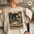 Occupational Therapy SweatshirtSkull Tarot ShirtOt Graduation Gift Future Ota Therapist COTA Sweater Sarcastic Skeleton Crewneck Sweatshirt – Bold Style · Must-Have Style