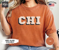 Chicago Football Shirt Bears Football Shirt Chicago Football Apparel Bears Sports Apparel Retro Chicago Football Gift Bears Fan Gift Graphic Tee – Feel-Good Design · Perfect For Daily Wear