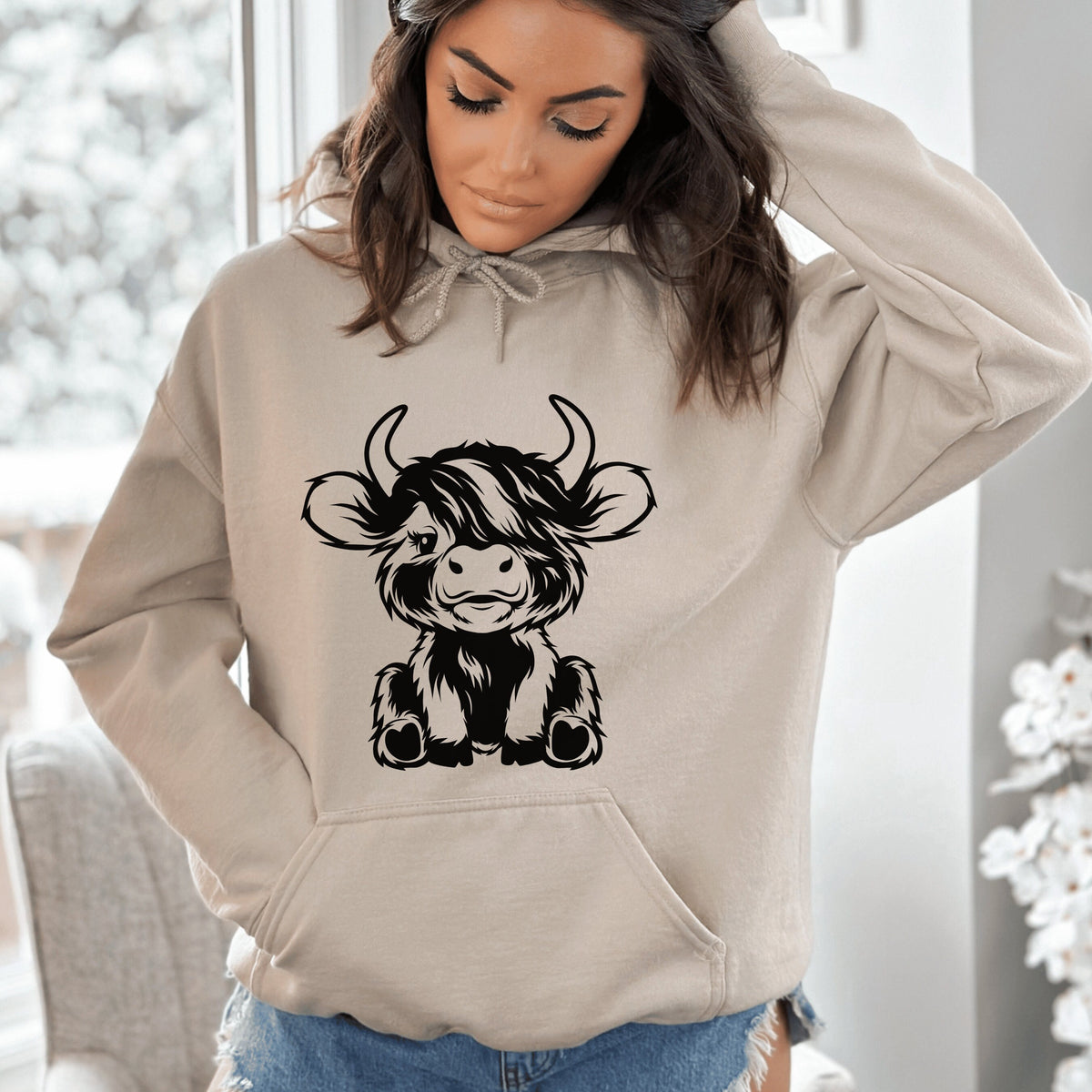 Highland Cow Sweatshirt for Women Highland Cow T shirt for Girls Youth Highland Cow Shirt Orange Highland Cow Shirt Pink Highland Cow Sweatshirt – Feel-Good Design · Must-Have Style