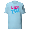 Nice TRI tshirt Triathlon tshirt tshirt for swimmer cyclist and runner iron man tee Graphic Tee – Warm & Stylish · Perfect For Daily Wear