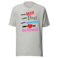 I love My Girlfriend TShirt Gift for her Gift for him Gift for couples in love Graphic Tee – Easygoing Wear · Trending Graphic Apparel