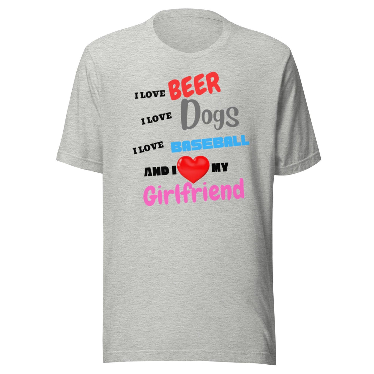 I love My Girlfriend TShirt Gift for her Gift for him Gift for couples in love Graphic Tee – Easygoing Wear · Trending Graphic Apparel