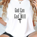 Christian Shirt Bible Verse T Shirt Religious Outfit Retro Faith T Shirt Christian Cross Graphic Tees Christian Gift Graphic Tee – Warm & Stylish · High-Quality Print