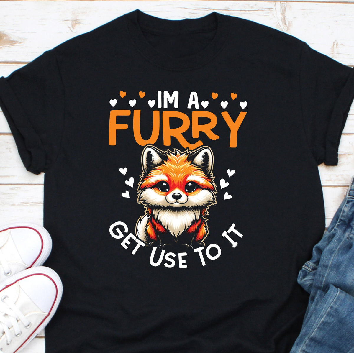 Im A Furry Get Use To It Shirt Furry Pride Shirt Fursona Fandom Shirt Proud Furry Shirt Furry Fandom Shirt Rude Furry Shirt Graphic Tee – Soft Feel · Must-Have Style
