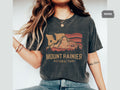 Vintage Mount Rainier National Park shirt Washington State Map Tshirt Mount Rainier National Park gifts Mount Rainier Souvenir Hiking tee Graphic Tee – Feel-Good Design · High-Quality Print