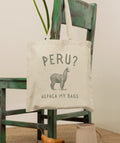 Peru Alpaca Shopping Tote Bag Gift Tote Bag – Feel-Good Design · Great Gift For Fans