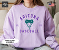 Arizona Baseball Sweatshirt Diamondbacks Baseball Crewneck Retro Arizona Baseball Sweatshirt Arizona Sports Apparel Diamondbacks Fan Sweatshirt – Fan Favorite · High-Quality Print